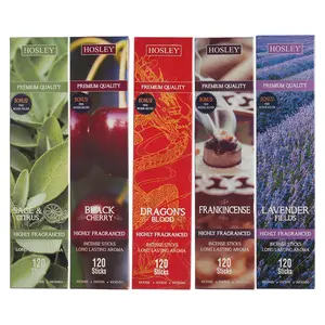 120-Pack Assorted Fragrance Incense Sticks – Variety Scent Collection