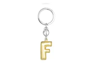 Metalmorphose 3D PARTY ALPHABET "F" KEYCHAIN