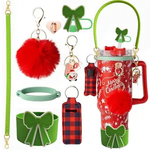 7-Piece Christmas Party Tableware Set, Stainless Steel Spoons & Forks, Cute Cartoon Characters Design, Perfect Holiday Gift Idea