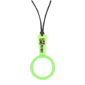 24" Zoom In VBS Plastic Magnifying Glass Breakaway Necklaces - 12 Pc.
