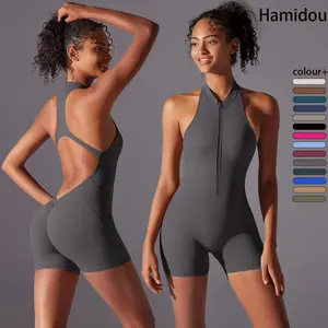Women Bodysuits Gym Push Up Workout Clothes Fitness Sports Bodysuit Yoga Suit  Breathable Quick Drying Sports Yoga Clothing