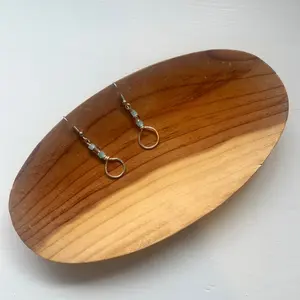 Wire wrapped earrings