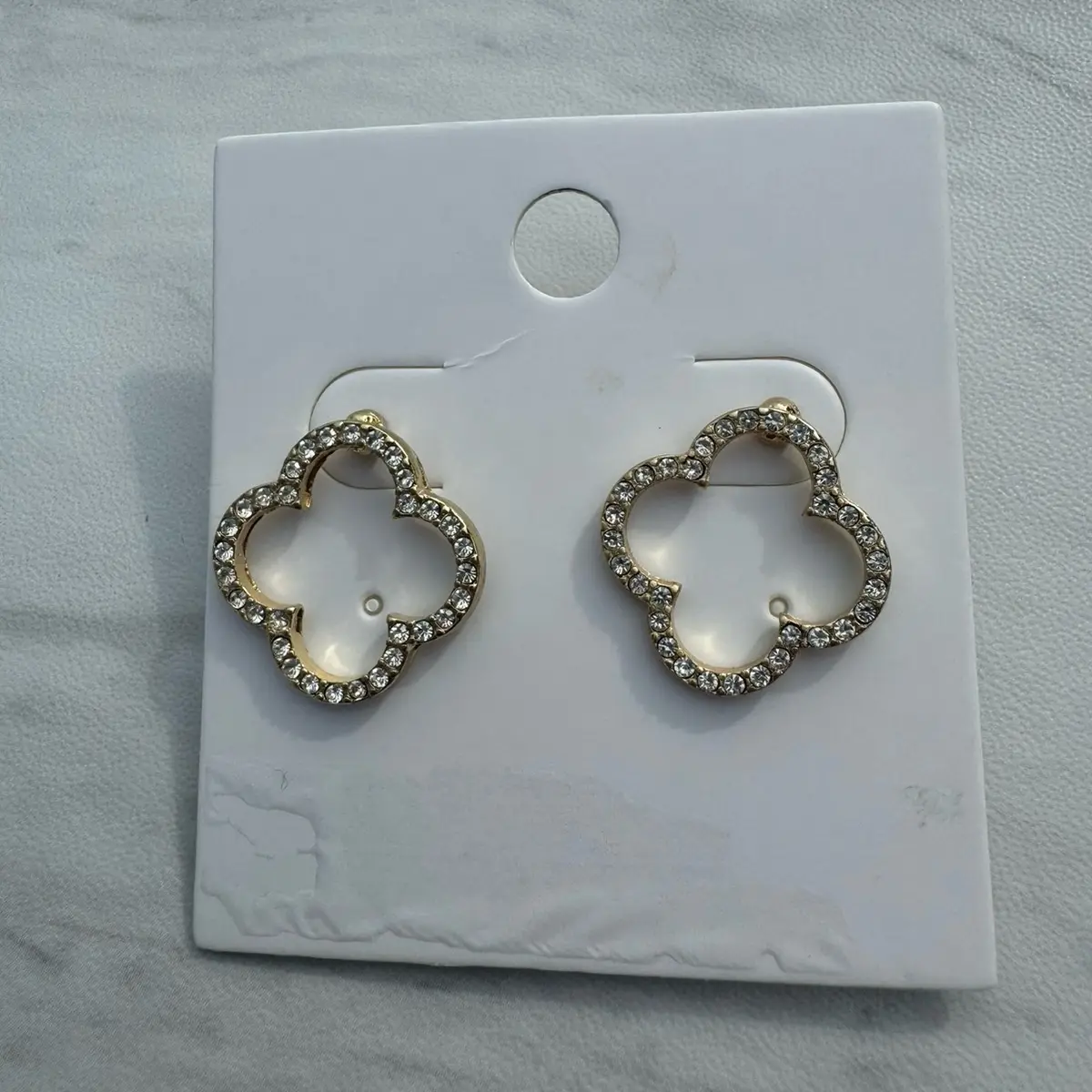 Klinn Cliver Bling Stud Earrings