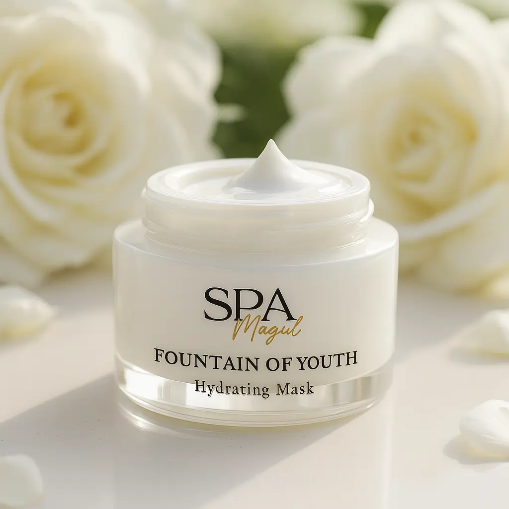 Spa Mogul Fountain of Youth Calendula Rejuvenating Mask for Anti-Aging and Skin Elasticity - Skincare Calming Dewy Rejuvenating Soothing Skin Repair Mask