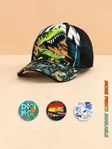 1PC Kids Cool Cartoon Dinosaur Construction Truck Shark Baseball Cap, Adjustable Cap, Trendy Sun Hat for Boys, Perfect for Daily Outfit, Outdoor Travel, Vacation & School, Ideal Birthday & Holiday Gift for Son & Grandson