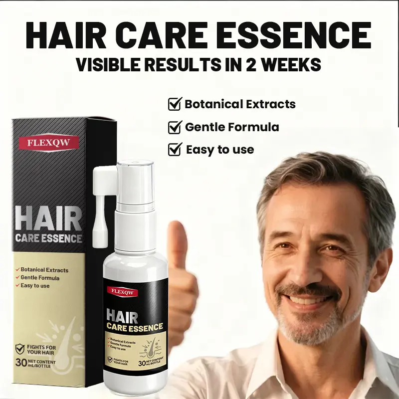 FLEXQW 1 Hair Care Essence - Haircare Treatment with Butylene Glycol, Glycerin, Polyaminoglycoside Condensates - Boosts Hair Strength and Vitality for Summer Vibes