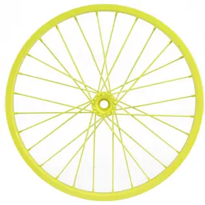 16.5" Yellow Bicycle Wheel MD050729