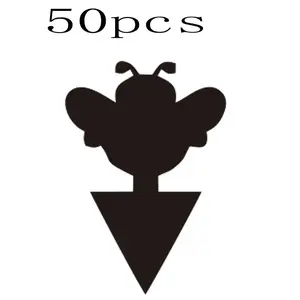 50pcs Garden Pest Control Traps, Spider Mite Trap, Attractant Lure, Suitable for Orchard Vegetable Garden, Insect Trap