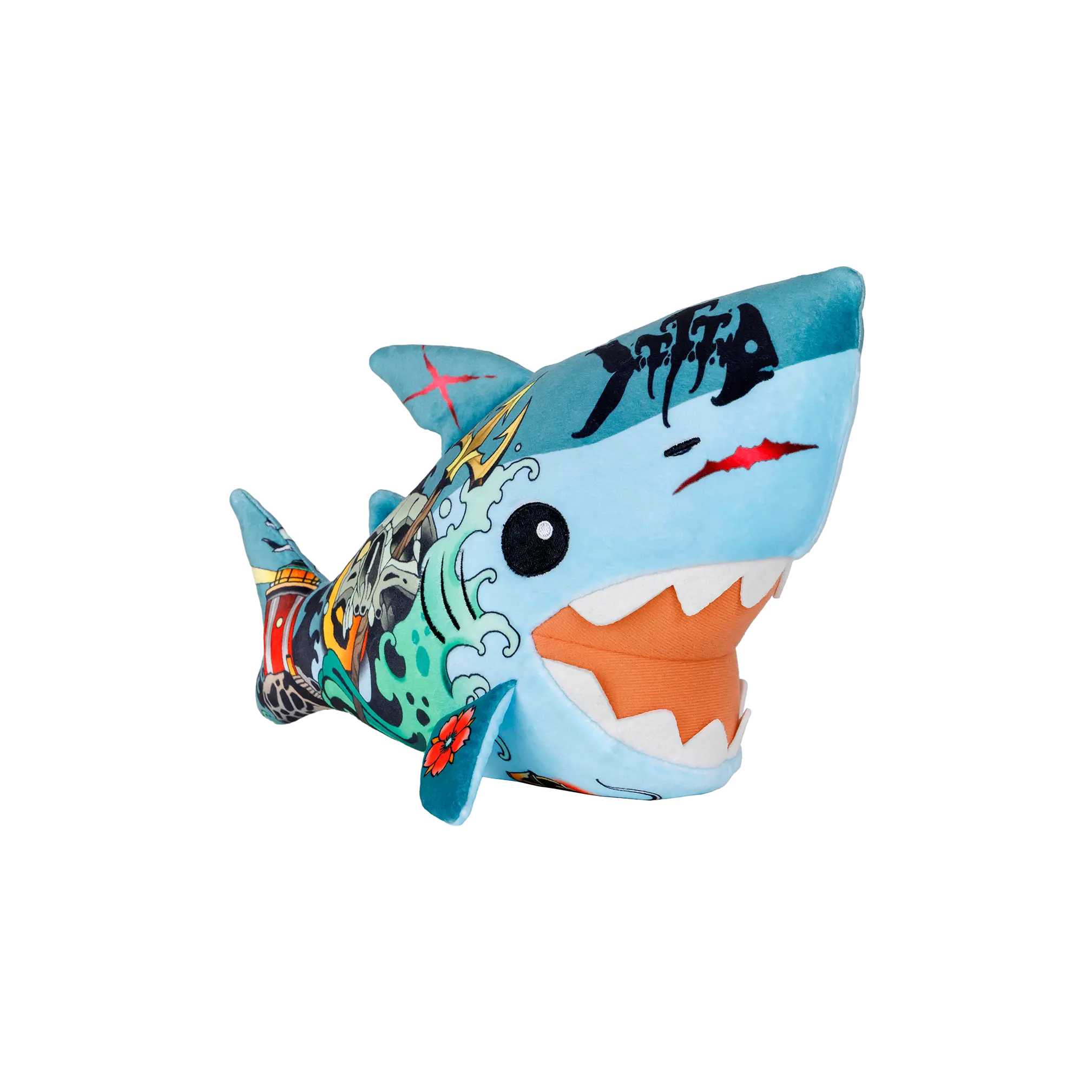 Randy the Shark Tattooed Plushie
