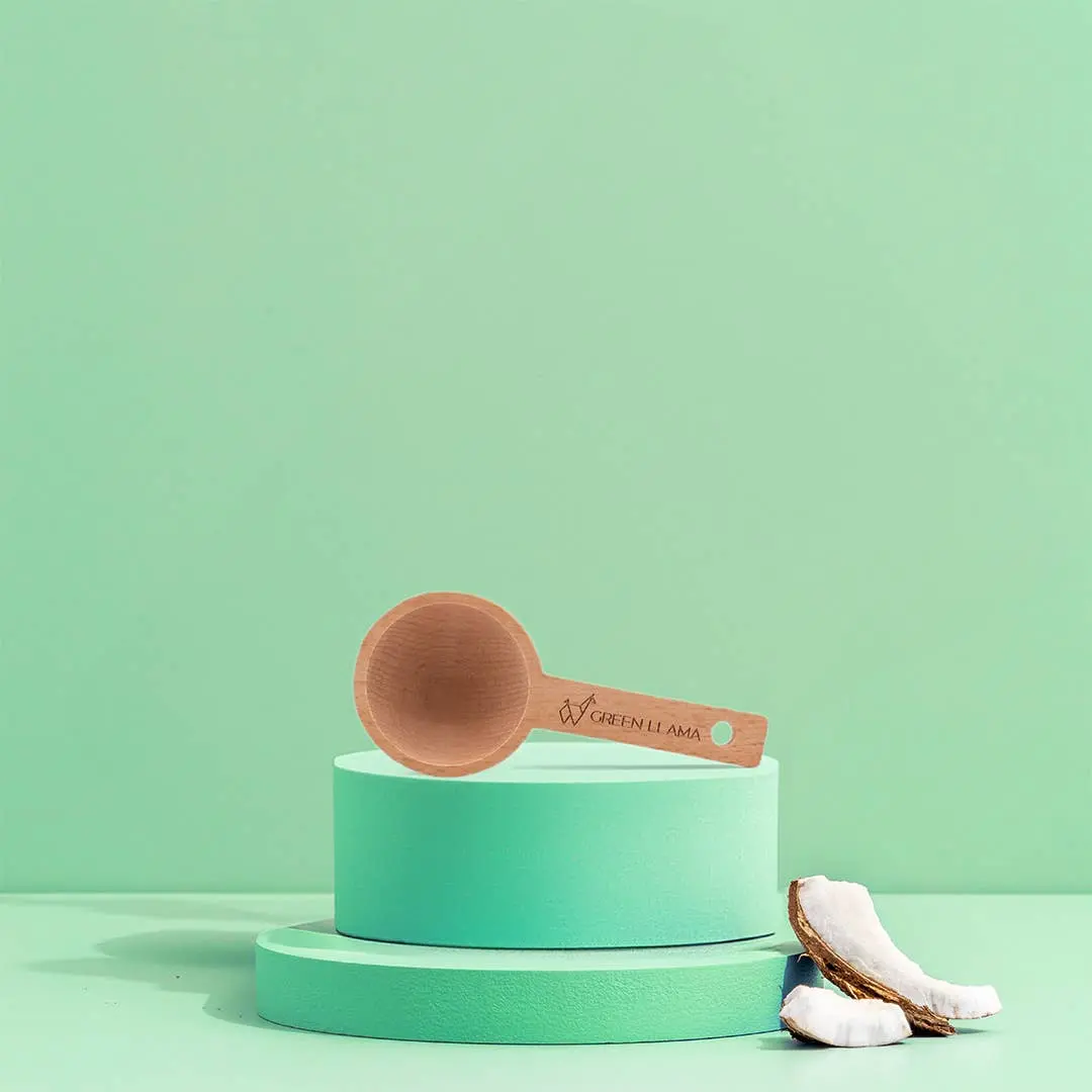 Wooden Tablespoon Scoop for Laundry Powder - Eco