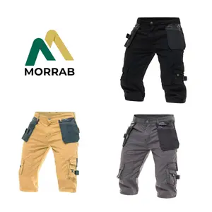 Men’s Holster Utility Cordura 13.5” Cargo Pockets Reinforced Inseam  Work Shorts