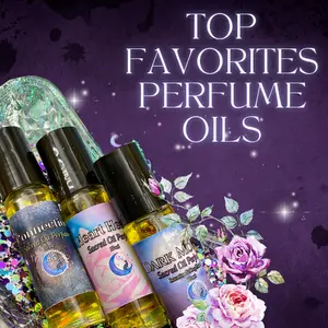 Top Favorites 10ml Roller Oil Perfume by Practical Magic - Sweet, Floral, Earthy, or Masculine Scents
