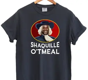 Shaquille O'tmeal Shirt, Funny T Shirts, Funny Meme Tee, Funny Shaq, Oatmeal Meme, NBA