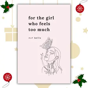 "For the Sensitive Girl Who Feels Too Much - Emotional Self-Acceptance Paperback Comic Book, A Safe Space for Reflection"