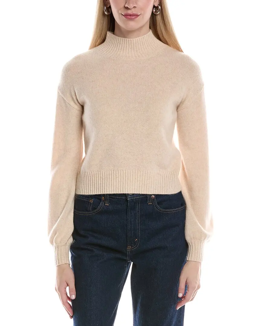 philosophy Balloon Sleeve Cashmere Sweater