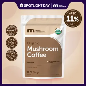 Micro Ingredients Organic Instant 10 in 1 Mushroom Coffee Powder Micro Ingredients Organic Instant 10 in 1 Mushroom Coffee Powder