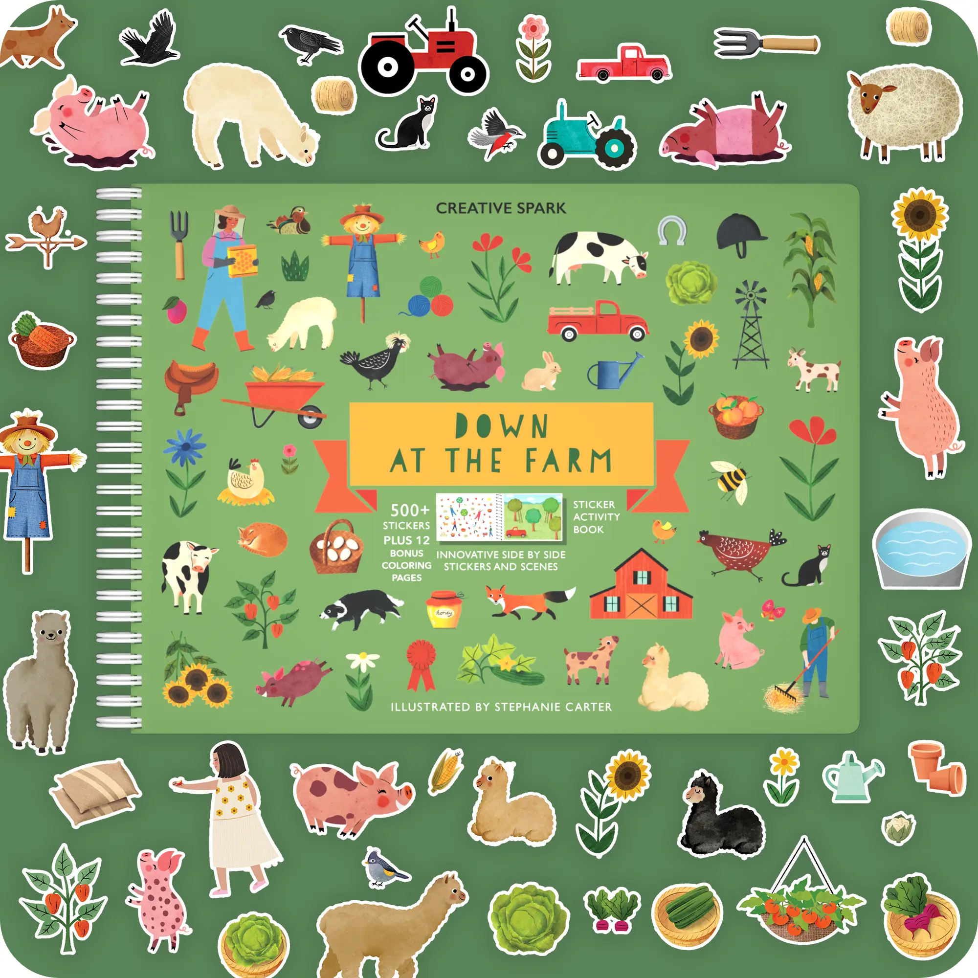Down at the Farm Sticker Book