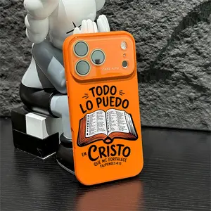 Bible Verse Aesthetic Christian Soft&Flexible TPU Silicone Phone Case For iPhone 17 Pro Max AIR 16 15 14 13 12 Plus Cases Durable|Shockproof|Full Camera Protection|Anti-Scratch|Anti-Fingerprint|Non-Slip|Slim Fit|Gift For Girlfriend/Men/Women