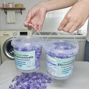 40pcs Lavender Laundry Pods, 5-In-1 High Efficiency Stain Removal, Long-Lasting Scent, Concentrated Liquid Detergent, Family Pack Large Capacity, Laundry Detergent Beads