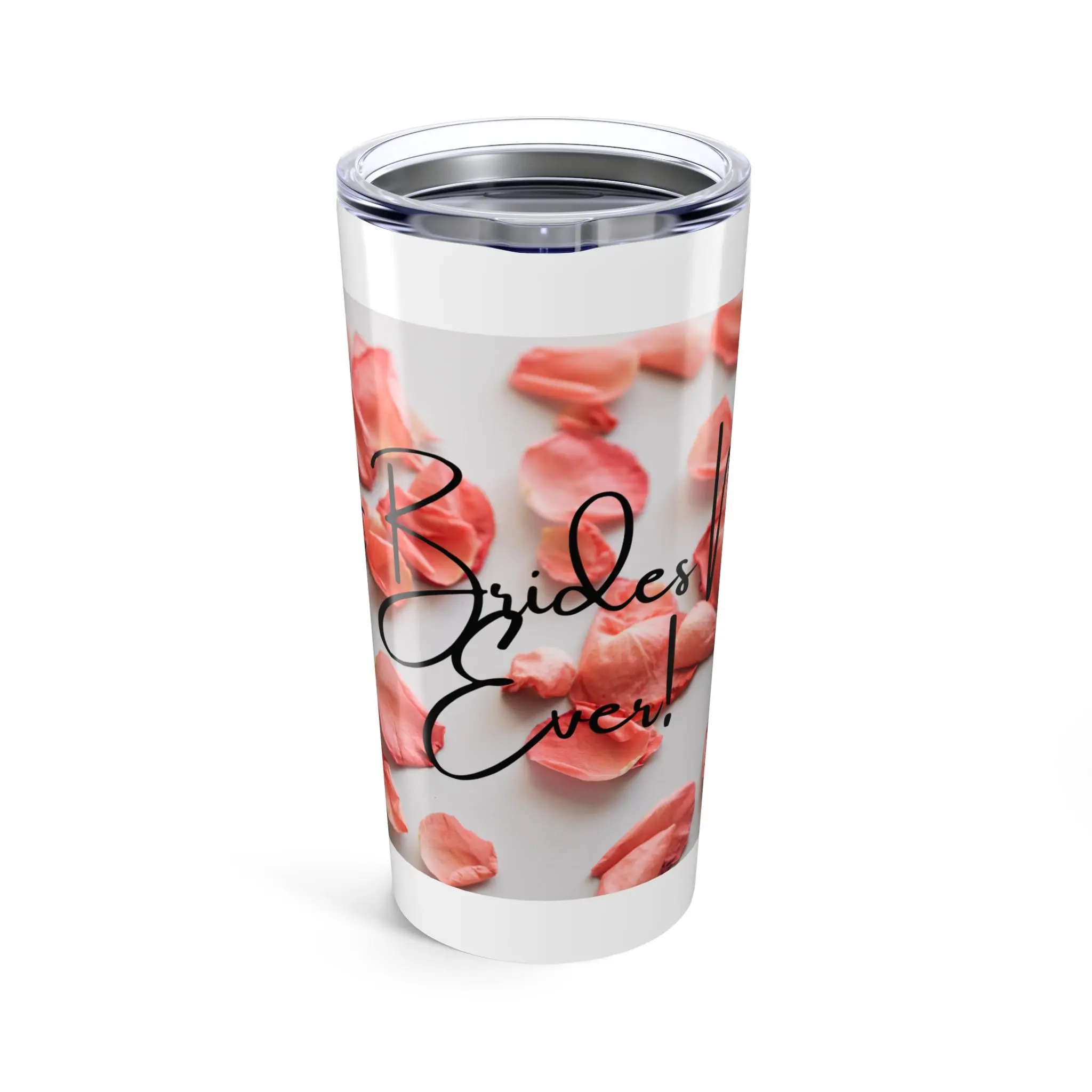 BEST BRIDES TUMBLER - Personalized Stainless Steel Drinkware with Glossy Finish for Bridesmaid Gift, Wedding Favor & Maid of Honor Gift - Flasks Bottles Bottled 20Oz Bottles Bottles Bottles