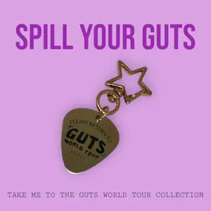 Spill Your GUTS Custom Keychain