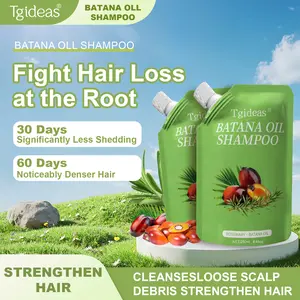 Tgideas Rosemary Batana Oil Shampoo - Promotes hair growth, strengthens hair strands, cleanses hair, contains natural extracts to care for hair, daily hair care 250ml (8.45oz).