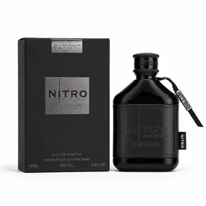 Dumont Nitro Intense Eau De Parfum 3.4 FL.OZ For Men Long Lasting Fragrance Luxurious Scent