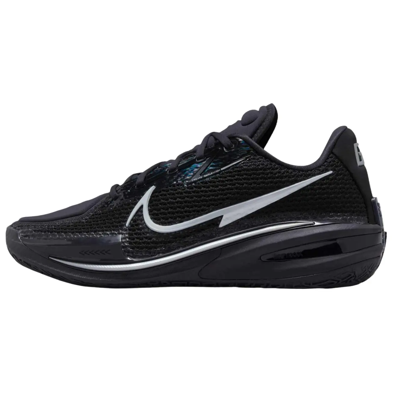 Air Zoom GT Cut 'Black Chrome' Sports Shoes - Guard, Low Profile, Agile Movement Athletic Sneakers for Sports & Outdoor Activities