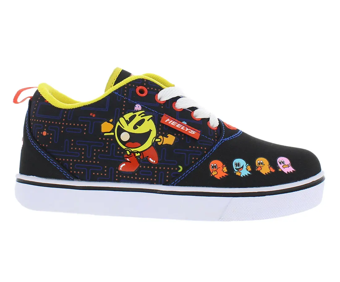 HEELYS Pro 20 Boys' Kids' Sport Shoes - Classic Lace-Up Casual Wear Sneakers with Single-Wheel Roller Heel (Kids Sizes), Lace Up Boy's Sneaker, Laces, Classic Kid's Sneakers