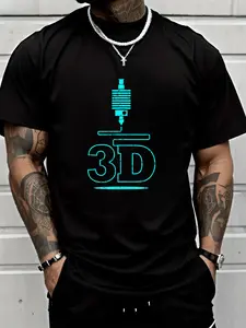 100% Cotton Unisex 3D-Printing 3D Filament G28 CNC 3D-Scan 3D-Printer T-Shirt T-Shirt - Life Is Beautiful Inspirational Tee – Short Sleeve, Graphic Top
