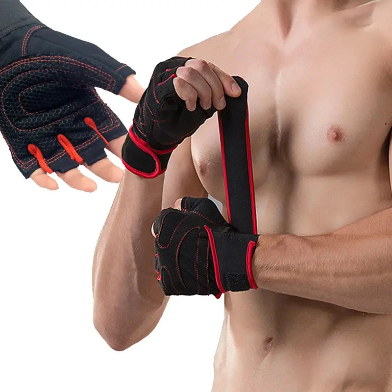 Anti-Slip Weightlifting Gym Gloves