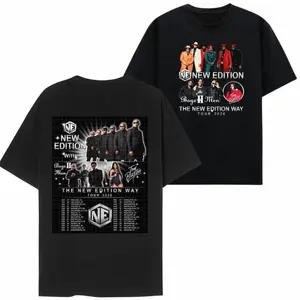 Comfort colors New Edition Tour 2026 Shirt – Boyz II Men & Toni Braxton Concert Tee, The New Edition Way Tour Dates Shirt, Vintage Music Tour T-Shirt Fan Merch 7JC