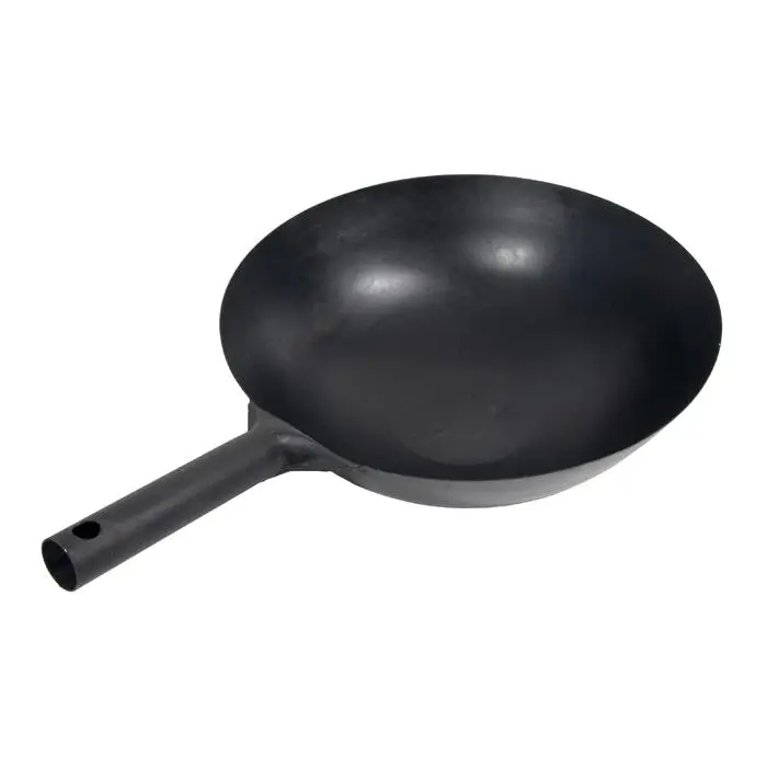 16 in. x 4.75 in. Steel Mandarin Wok, Kitchen Cookware Pans