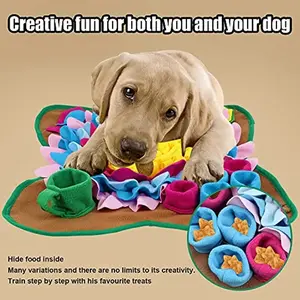 Toy (Snuffle Mat) - Dogs Snuffle Mat Pet Leak Food Anti Choking Mat Cat Dog Training Blanket Nose Work Toy Pet Slowing Feeding Intelligence Mat Toys snuffle mat
