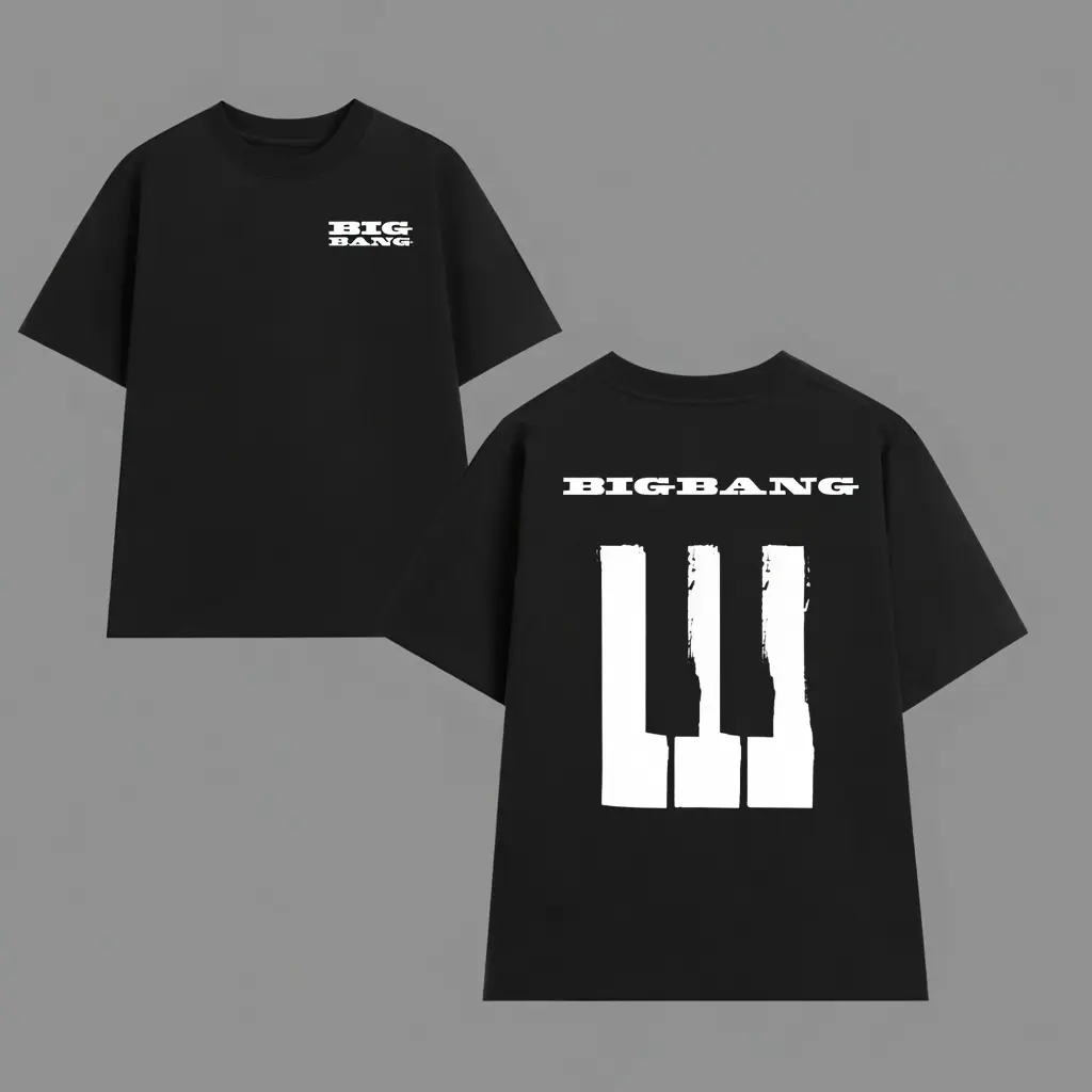 Big Bang Tour 2026 Home Sweet Home Oversized Vintage Gildan T-Shirt - Indie Music Graphic Top for Men & Women, Aesthetic Casual Fit Outfits