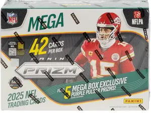 2025 Panini Prizm Football Hobby Mega Box