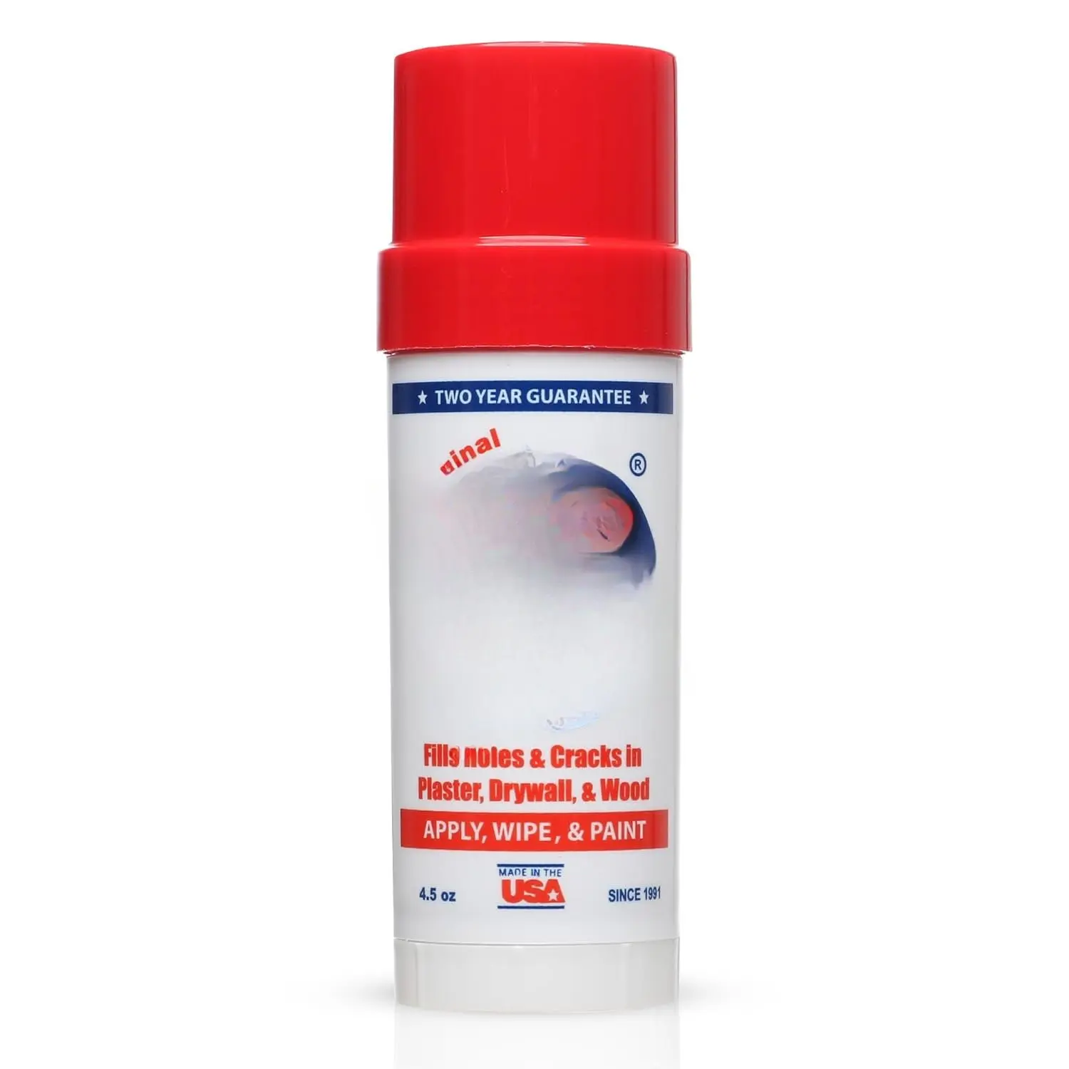 1.5oz Drywall Repair Putty Tube - Adhesives, Tapes & Sealers, No-Putty-Required Quick-Easy Filler for Wall Holes, Cracks in Plaster for DIY Users
