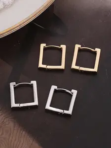 Geometric Square Earrings, Fashionable Daily Wear, Party, Travel, Vacation, Perfect Gift for Friends and Family, Elegant Minimalist Earrings