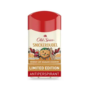 Old Spice Antiperspirant & Deodorant for Men, Holidudes Limited Edition, 24/7 Sweat Protection, Stocking Stuffer, Snickerdudel Sugar Cookie Scent, 2.6 oz