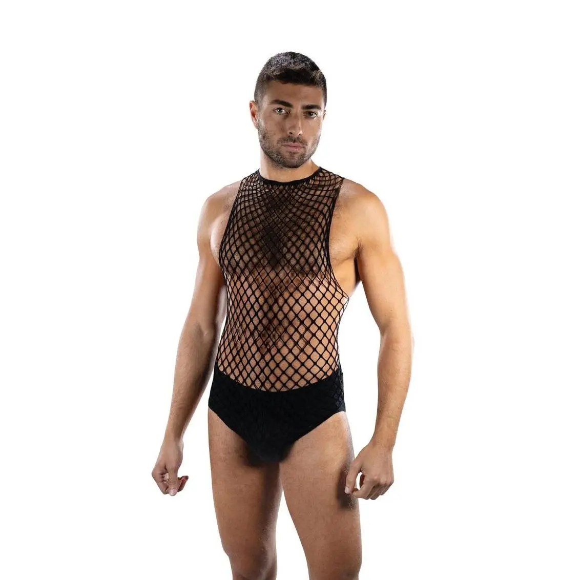 Envy Menswear Full Effect Fishnet (2 Piece) - Os