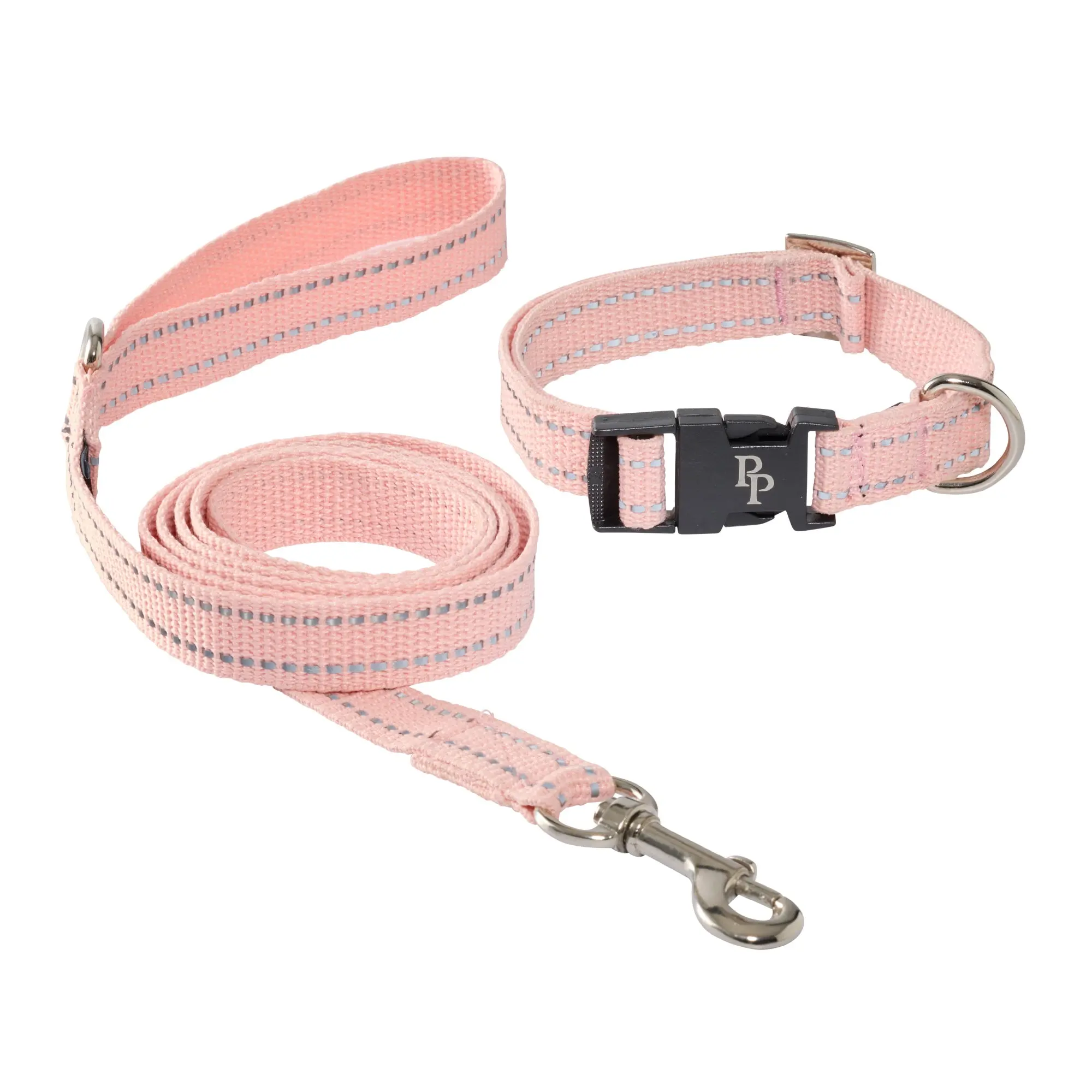 MAX II - THE HARDY REFLECTIVE LEASH + COLLAR SET