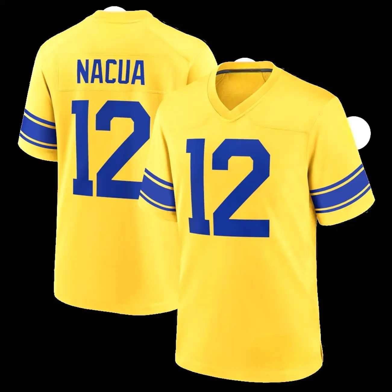 Unisex Football inspired by Nacua 12 Los Angeles Classic Sol Game Jersey