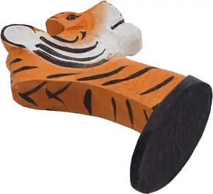 VIPbuy Handmade Wood Carving Eyeglasses Spectacle Holder Stand Sunglasses Display Rack Home Office Desk Décor Gift (Tiger)