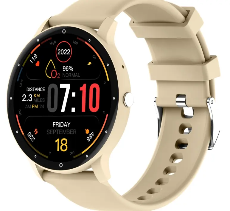 SmartPulse 360 Smartwatch - Heart rate, blood pressure, blood oxygen, and sleep monitoring, available in various stylish colors, perfect for everyday health tracking
