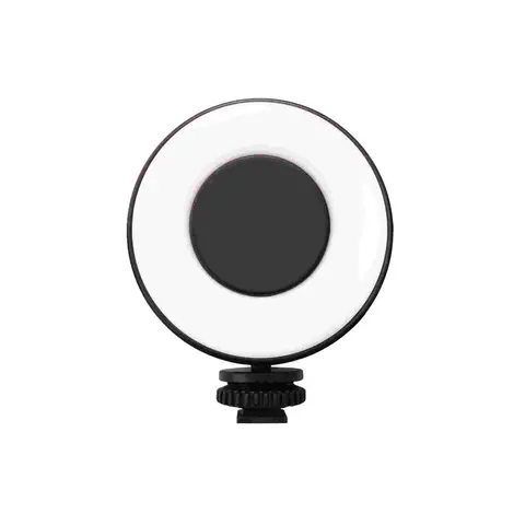 FUNSNAP 2-Pack LED Ring Lights Set - A6 Compatible, AI-Ready Lighting, 3 Different Brightness Levels, Tripod Mount, Circular Lighted LED Selfie Accessories for AI Tracking Tripod, Smartphone Use