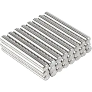 24 count 5mm x 40mm / 1/5 Inch x 1.57 Inch Dowel Pin 304 Stainless Steel Pegs Support Shelves  Tone