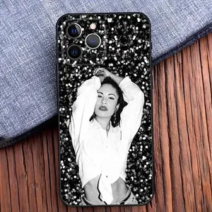 Selena Quintanilla 90S Singer Phone Case For iPhone 16,15,14,13,12,11,Pro,X,XS,Max,XR,Plus,Mini Soft Black Cover