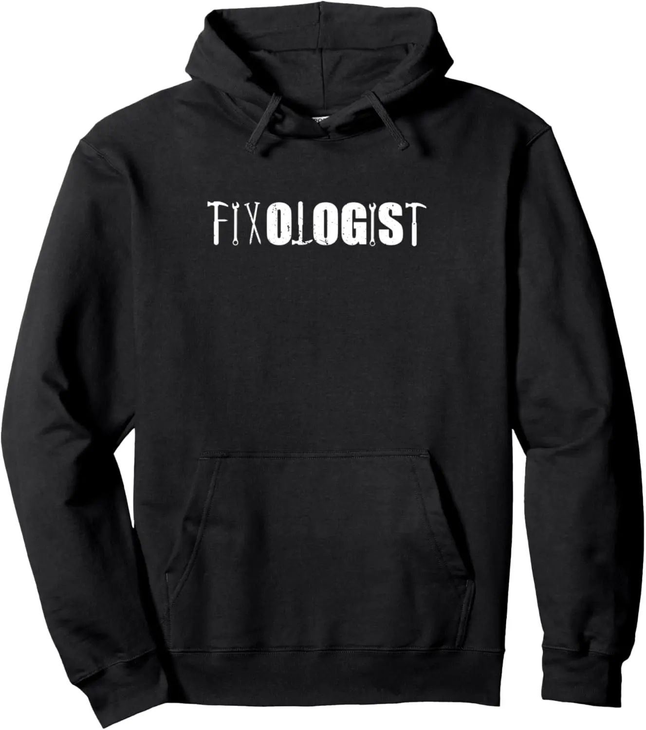 Best Handyman For Men Women Fixologist Tools Mechanic Garage Pullover Hoodie