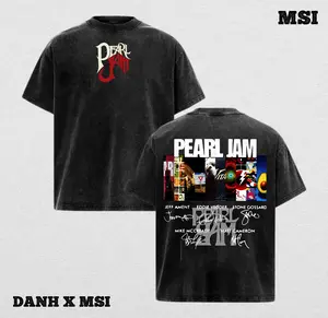 Vintage Pearl Jam - 90s Grunge Band Acid Wash Tee , Vintage Rock Graphic Shirt, Unisex Music Fan Gift, Eddie Vedder Merch
