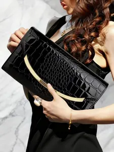 Fashionable Handheld Wallet for Women, Large Capacity Multi-Card Leather Purse, Elegant Evening Clutch Bag, Phone Holder, Evening Clutch Handbag, Fashionable Versatile Purse